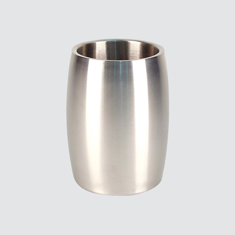 Double Stainless Steel Ice Bucket | Wine Ice Bucket | Champagne Ice Bucket | The Cooling Unit LD-B614