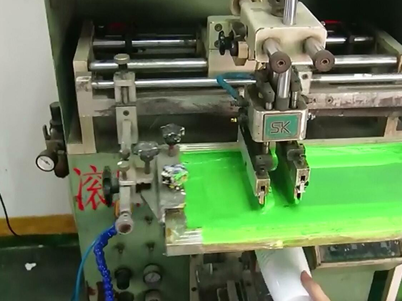 Roll printing machine
